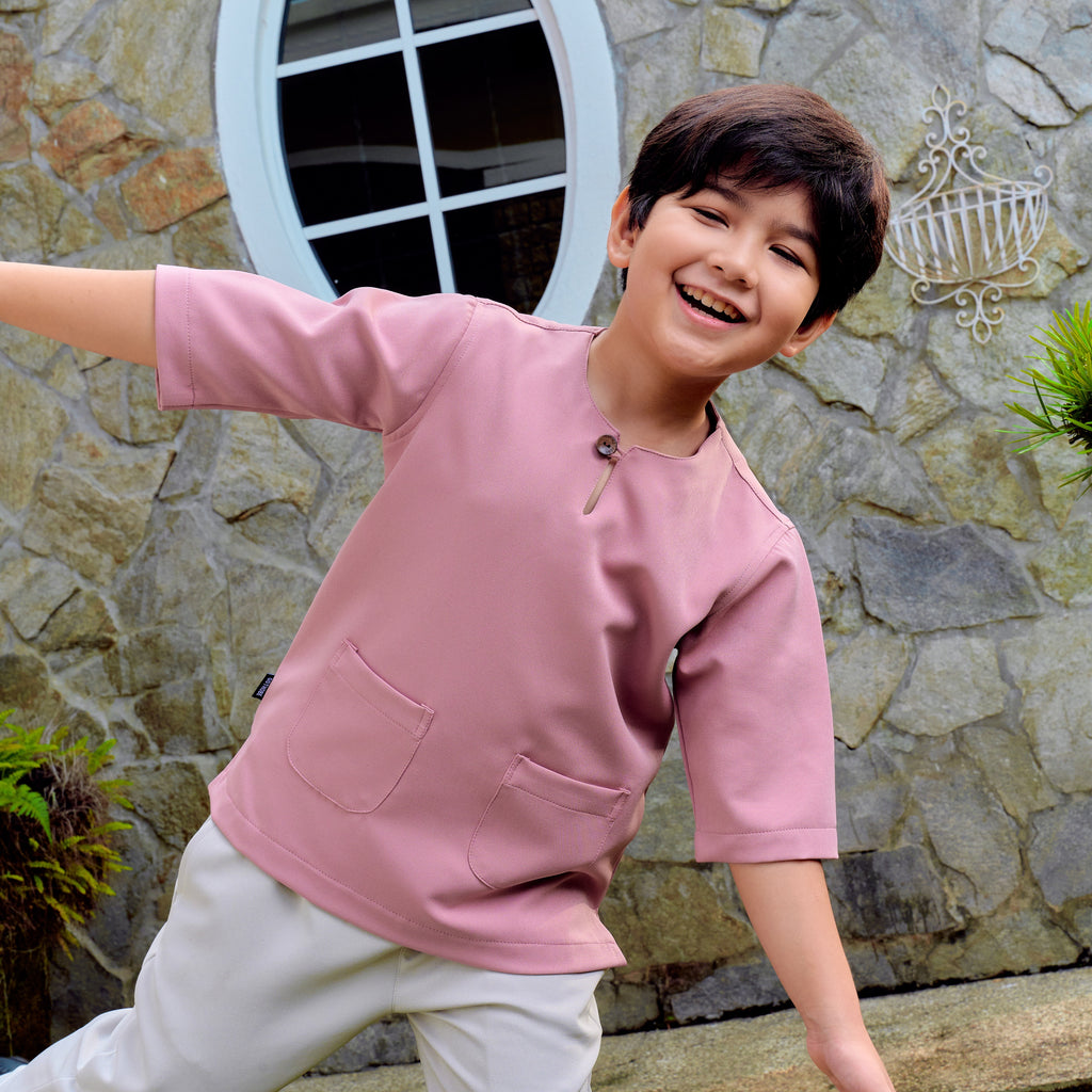 KIDS IESA KURTA TELUK BELANGA (IRONLESS)