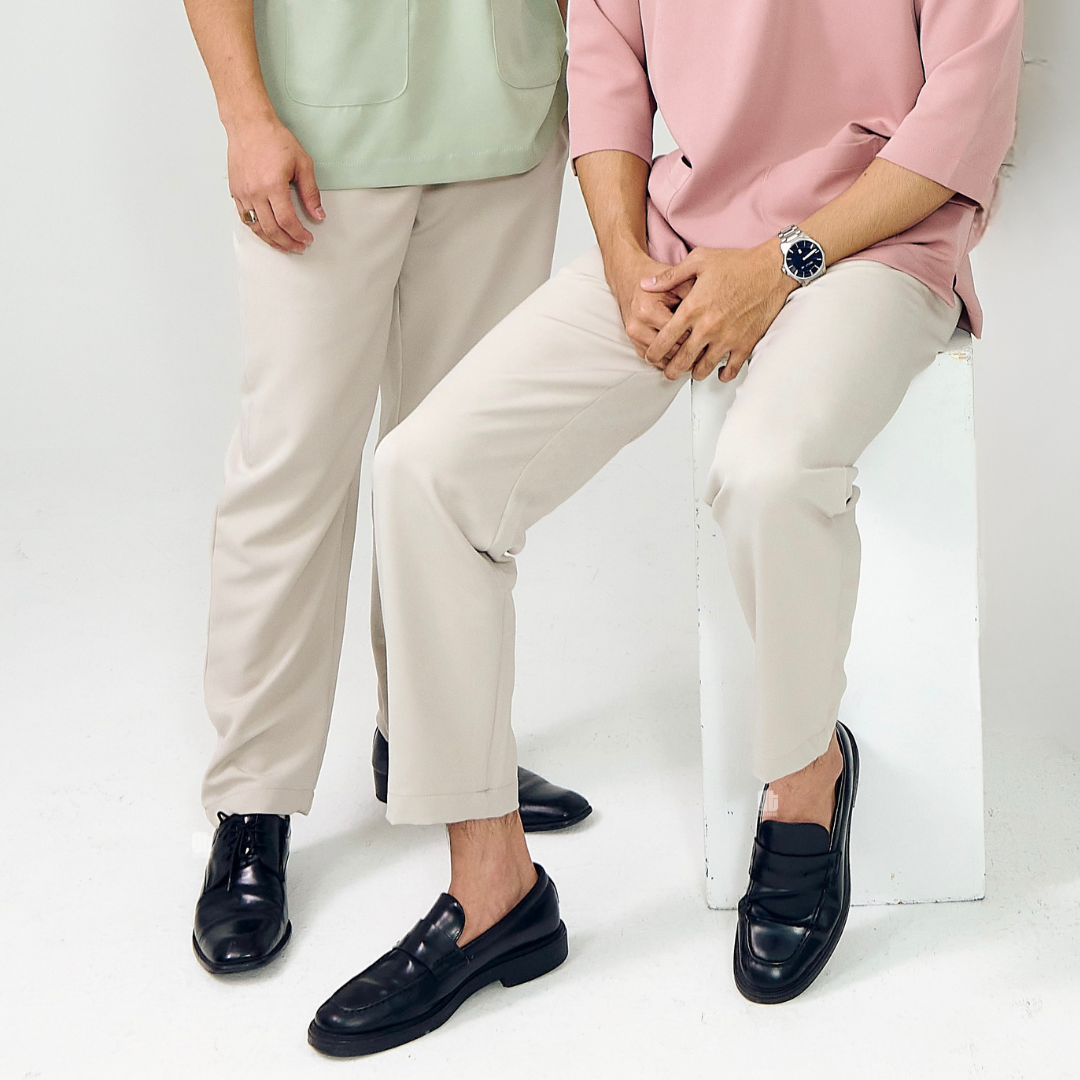 HUGO TAPERED PANTS (IRONLESS)