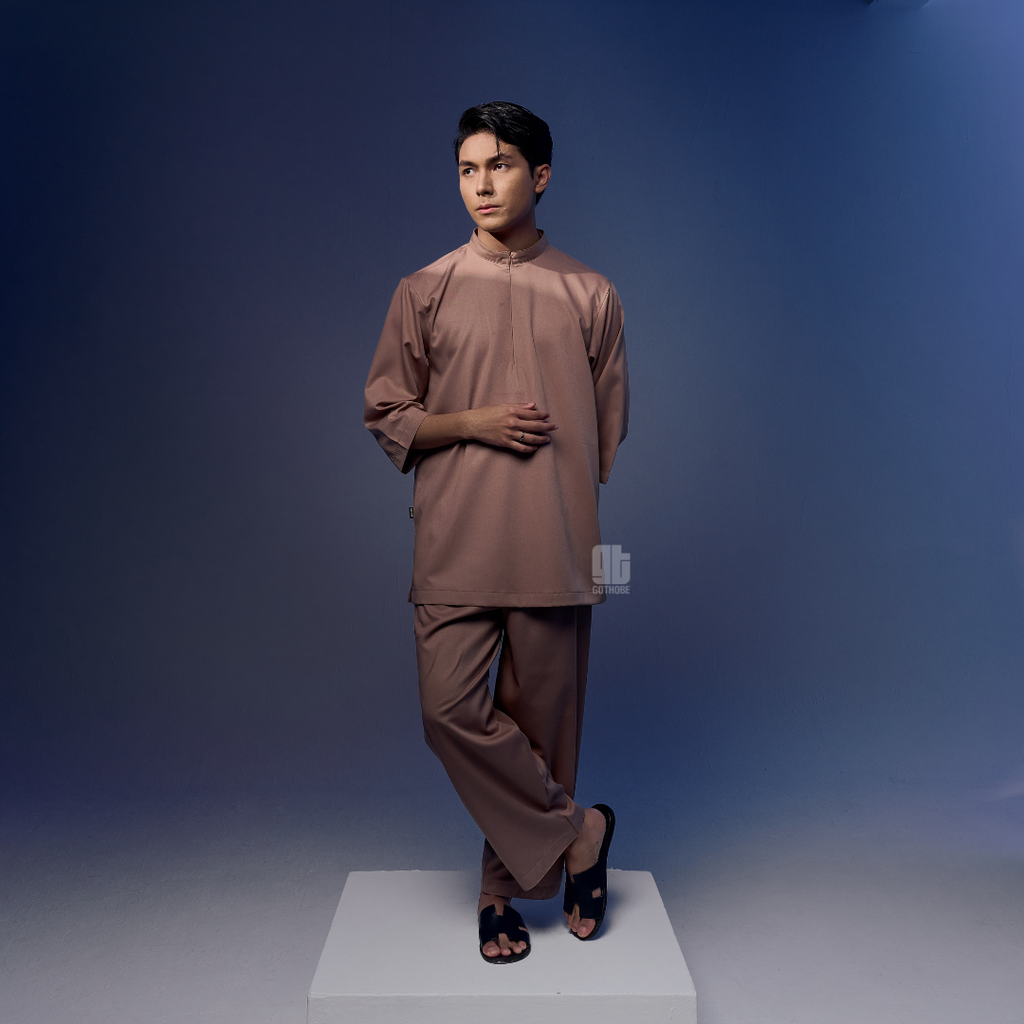 KHALEEL: UMRAH SERIES 01 (KURTA FULL SET)