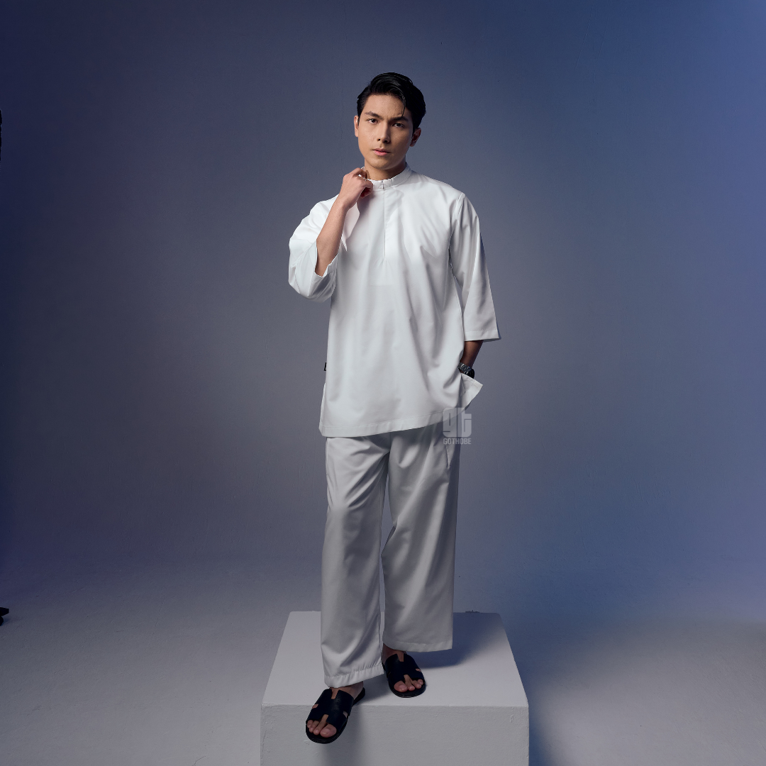 KHALEEL: UMRAH SERIES 01 (KURTA FULL SET)