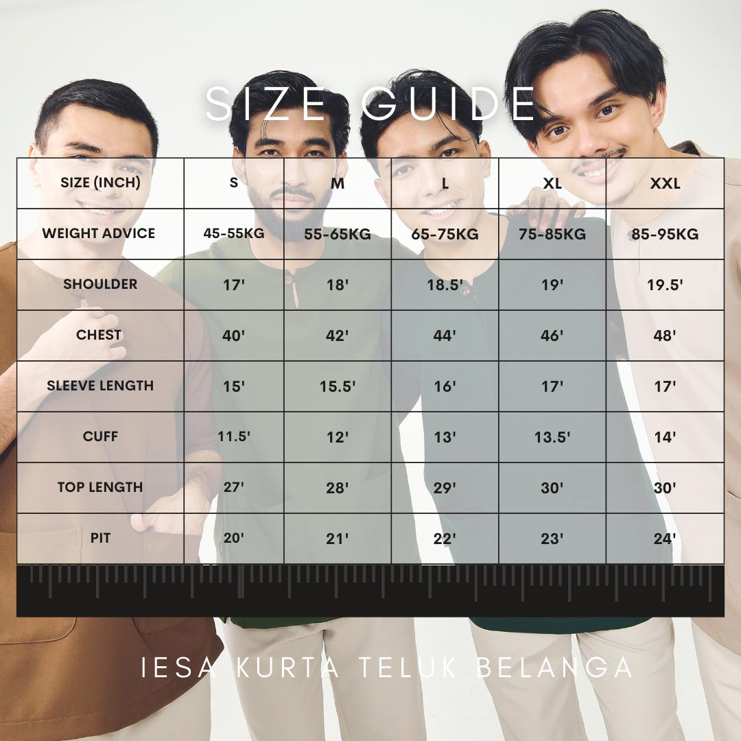 IESA KURTA TELUK BELANGA (IRONLESS)