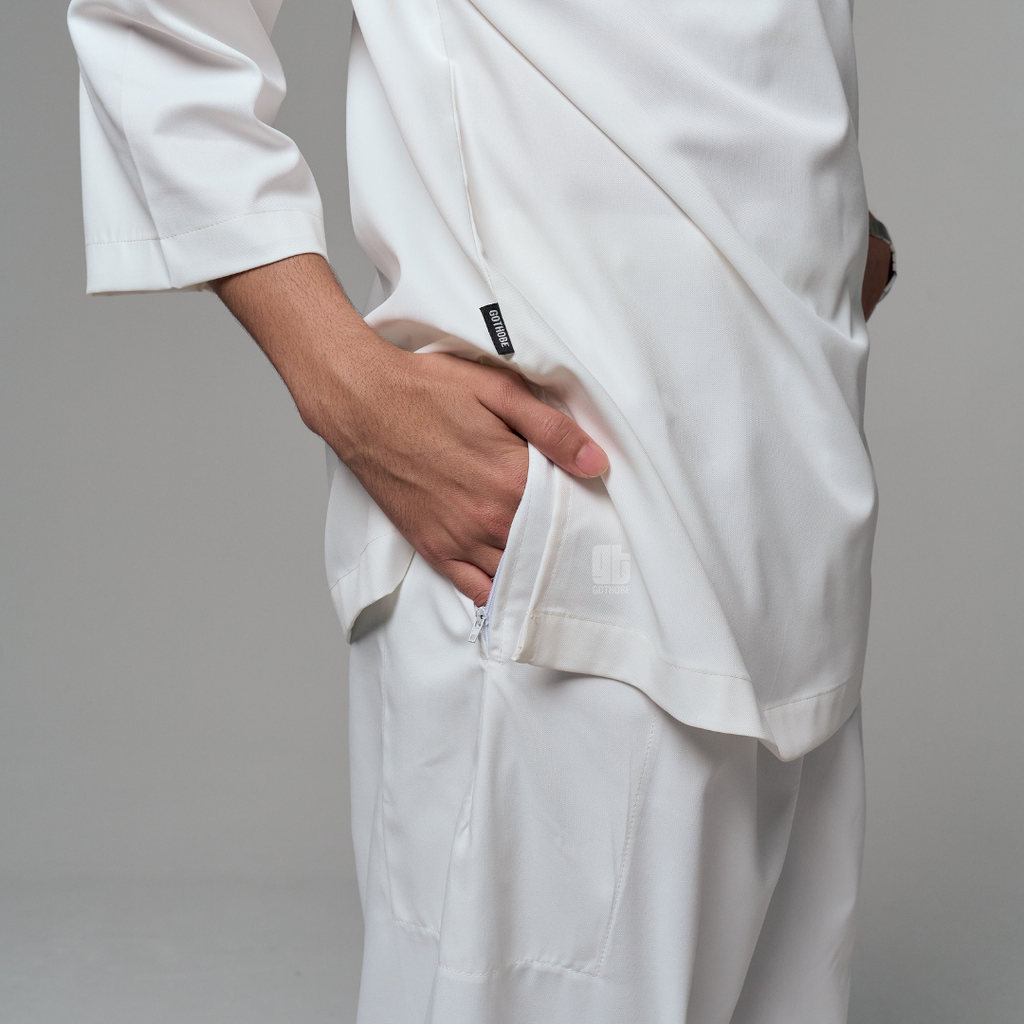 KHALEEL: UMRAH SERIES 01 (KURTA FULL SET)