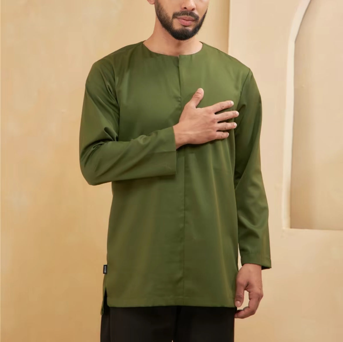 EMIR MODERN KURTA LONG-SLEEVED