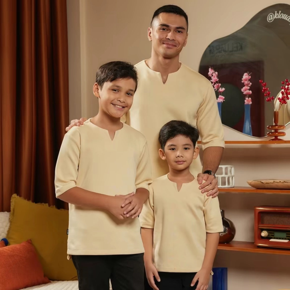 KIDS CASUAL KURTA (IRONLESS)