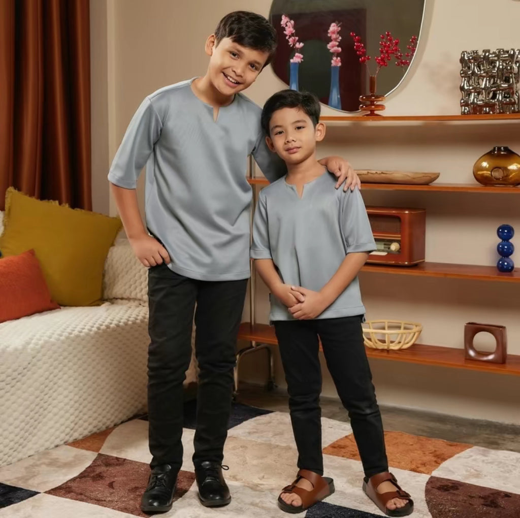 KIDS CASUAL KURTA (IRONLESS)