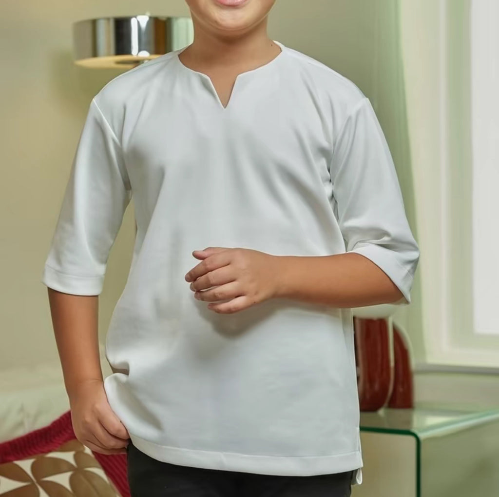 KIDS CASUAL KURTA (IRONLESS)