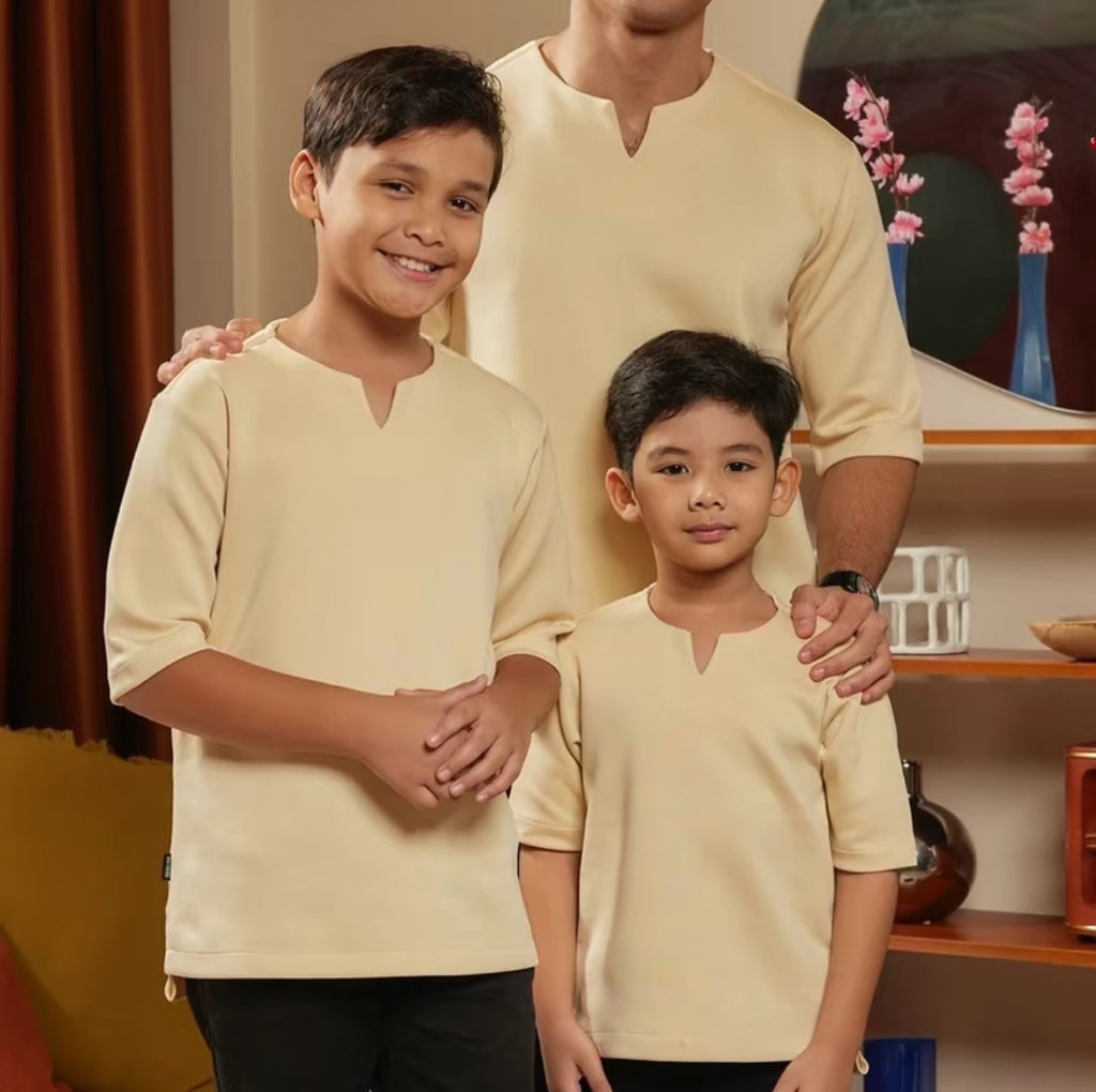 KIDS CASUAL KURTA (IRONLESS)