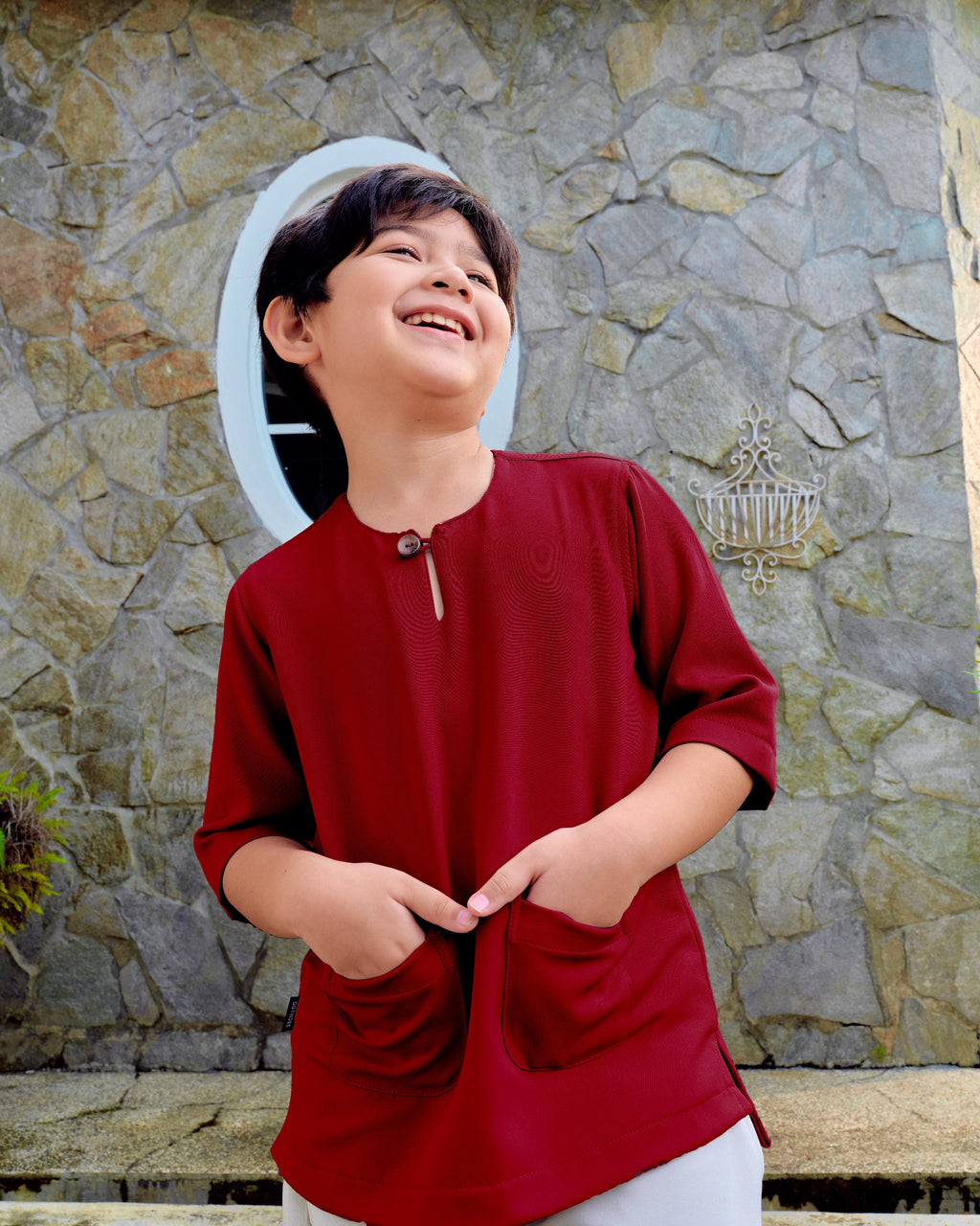 KIDS IESA KURTA TELUK BELANGA (IRONLESS)